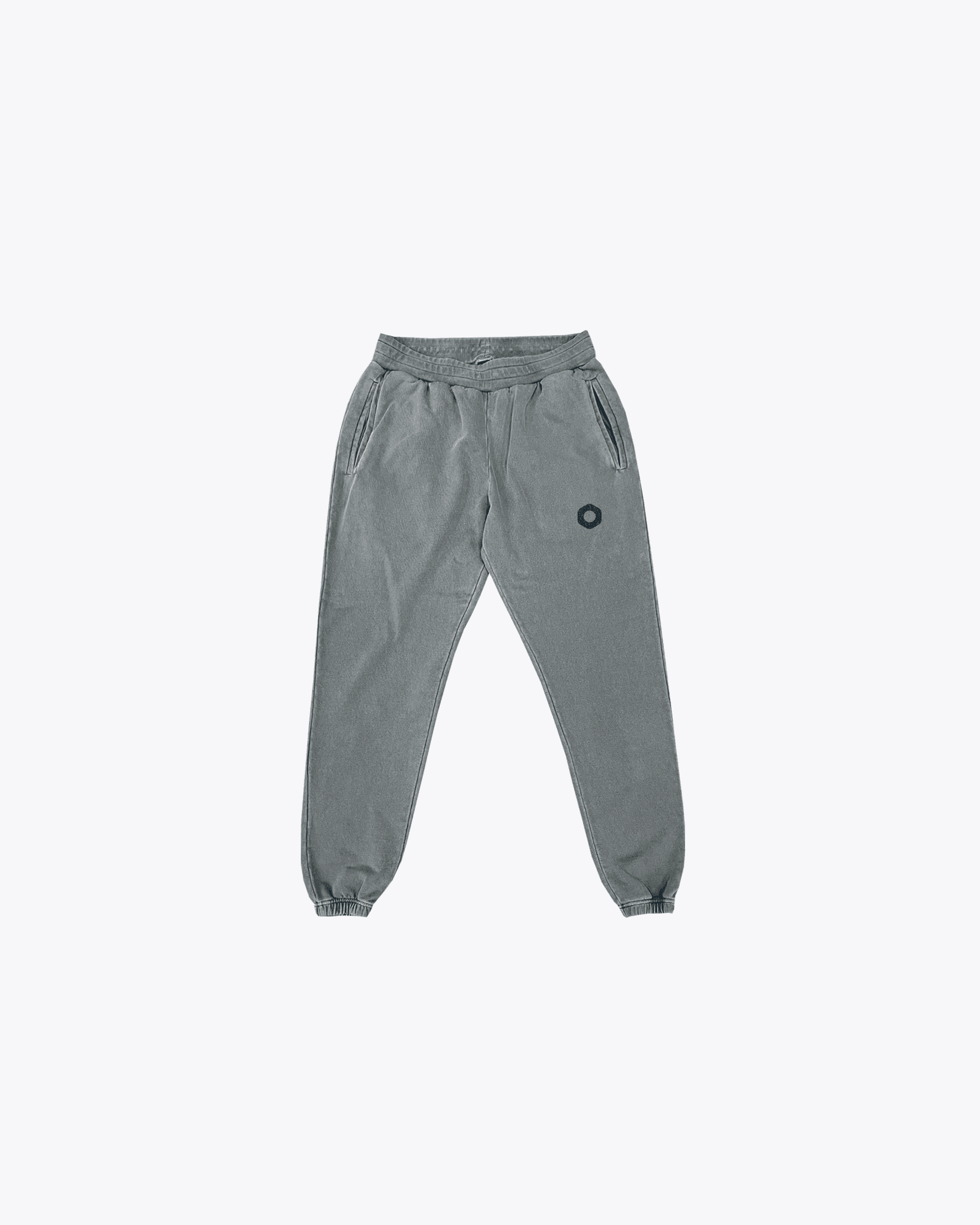 Gray sweatpants from the Davison catalog